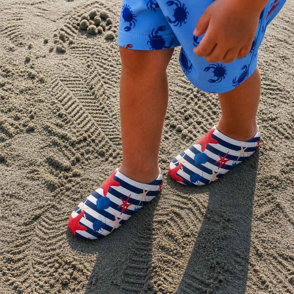 GrippToes Kaymaz Damla Tabanlı Deniz&Havuz Çorabı  O2 Çok Renkli