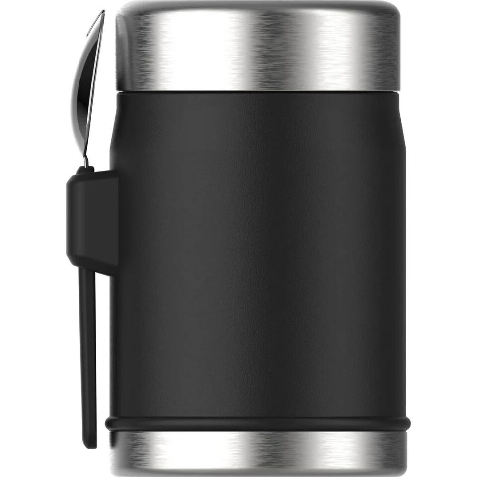 Stanley Legendary Food Jar Hammertone Kaşıklı Yemek Termosu 400 ml Matte Black