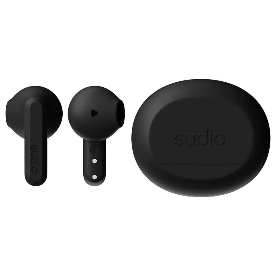 Sudio A3 Kablosuz True Wireless Kulak İçi Kulaklık Black
