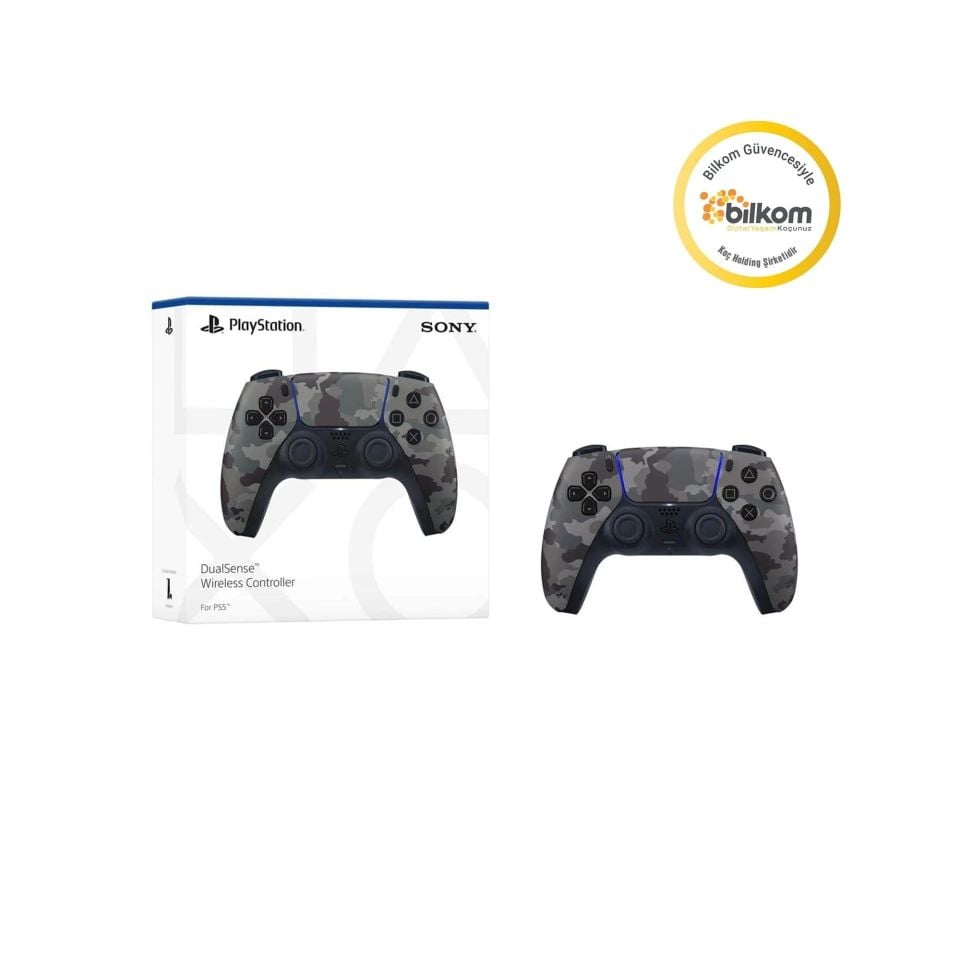 Sony Playstation 5 Dualsense Controller Grey Camo (Bilkom Garantili)