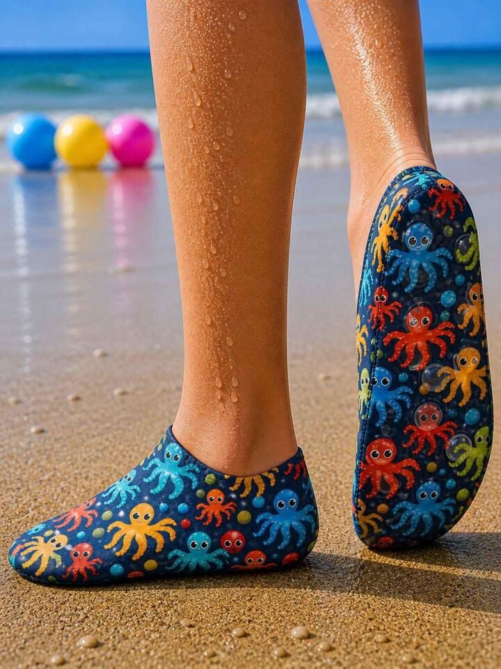 GrippToes Kaymaz Damla Tabanlı Deniz&Havuz Çorabı  P1