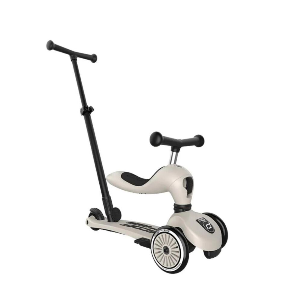 Scoot and Ride Push and Go Ebeveyn Kontrollü Çocuk Scooter Ash