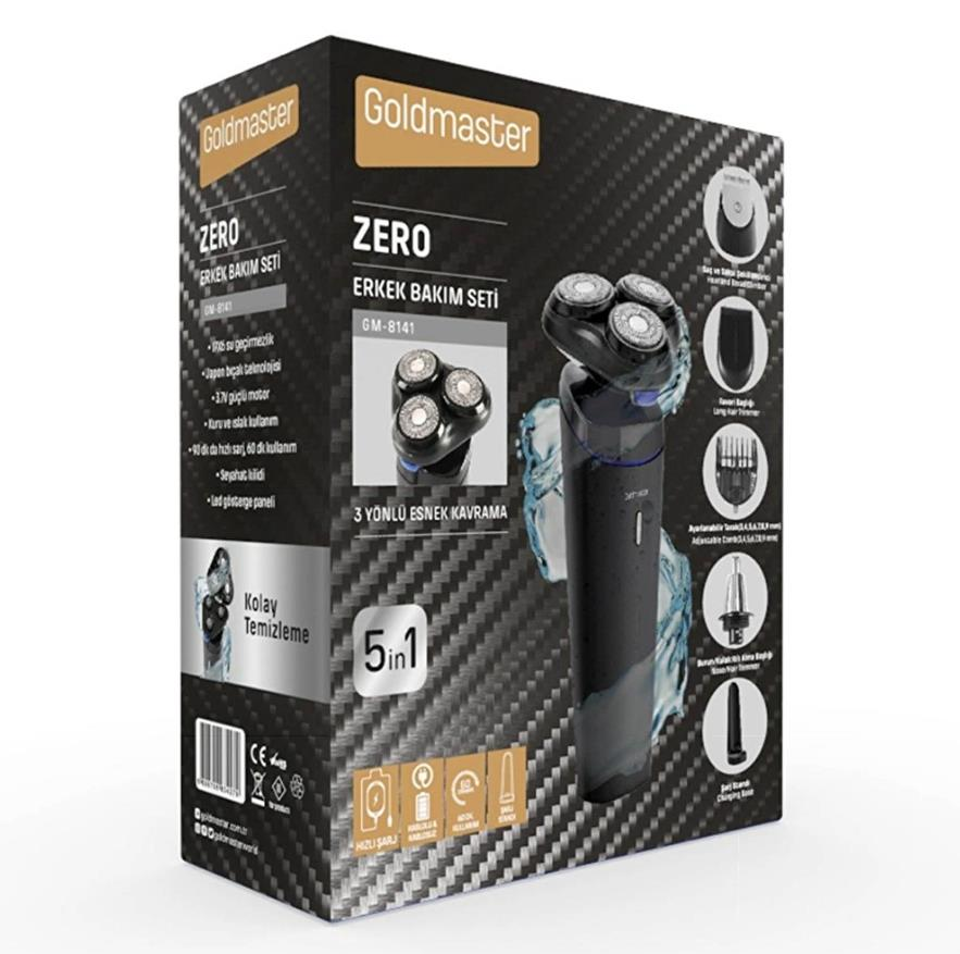 Goldmaster Zero Gm-8141 Erkek Bakım Seti