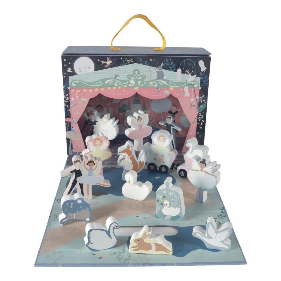 FLOSS & ROCK Ahşap Figürlü Oyun Kutuları / Enchanted