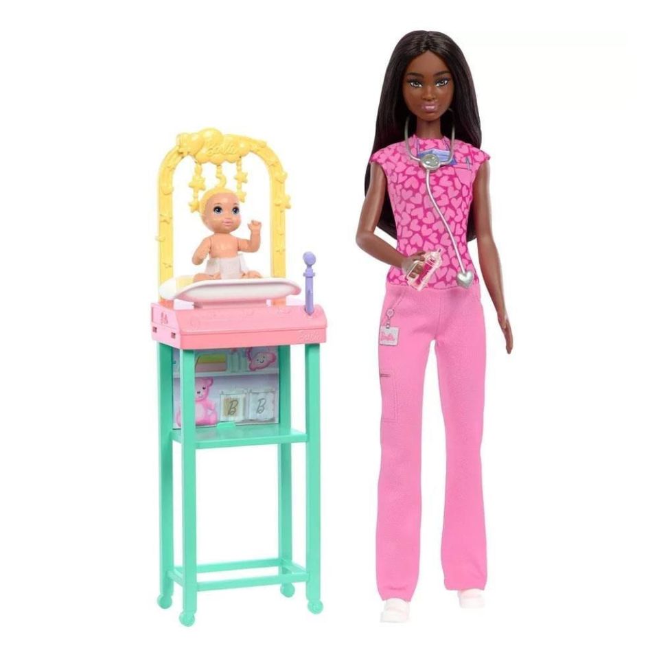 Barbie Bakım Temalı Kariyer Oyun Setleri JCR71