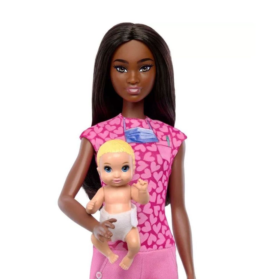 Barbie Bakım Temalı Kariyer Oyun Setleri JCR71