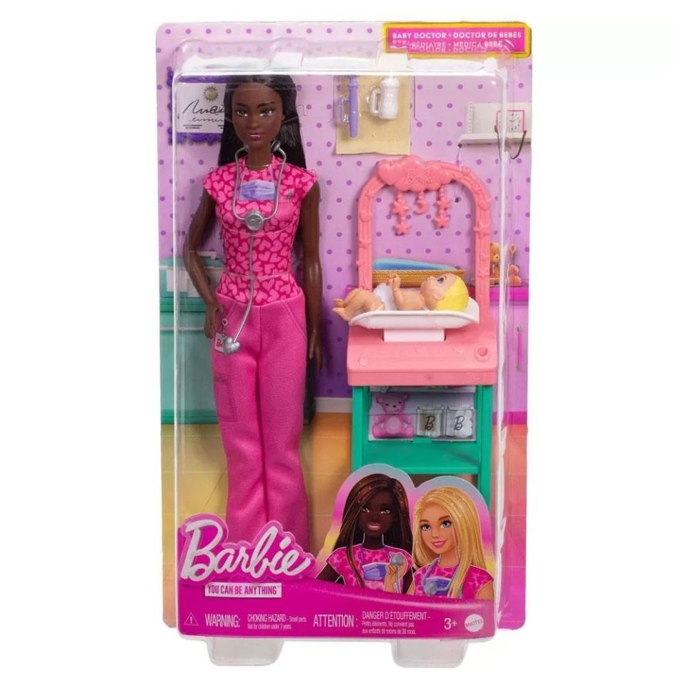 Barbie Bakım Temalı Kariyer Oyun Setleri JCR71