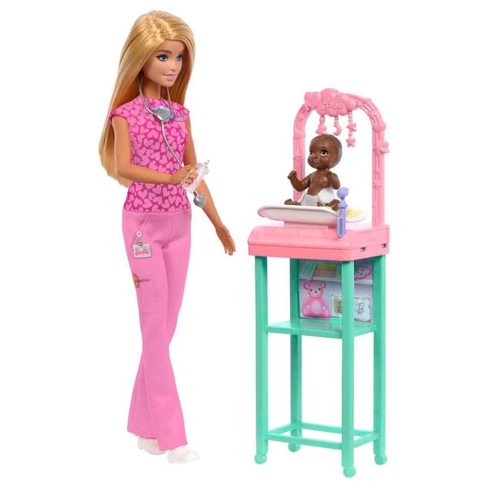 Barbie Bakım Temalı Kariyer Oyun Setleri JCR72