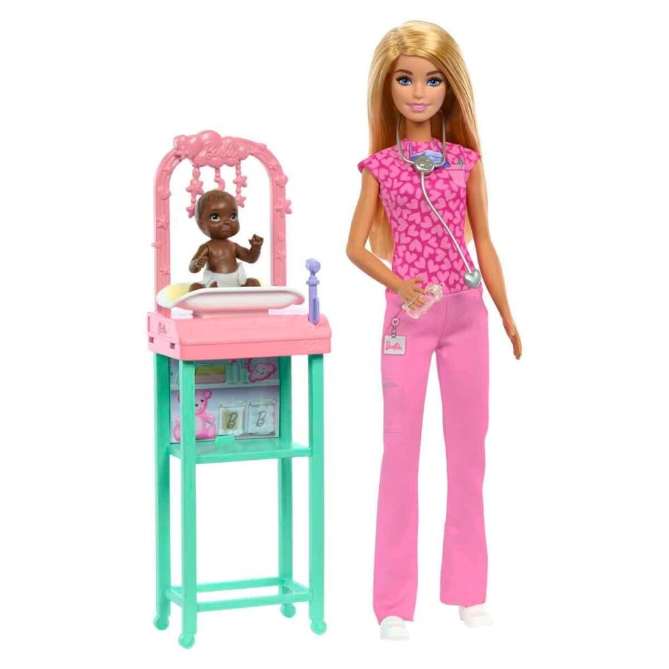 Barbie Bakım Temalı Kariyer Oyun Setleri JCR72
