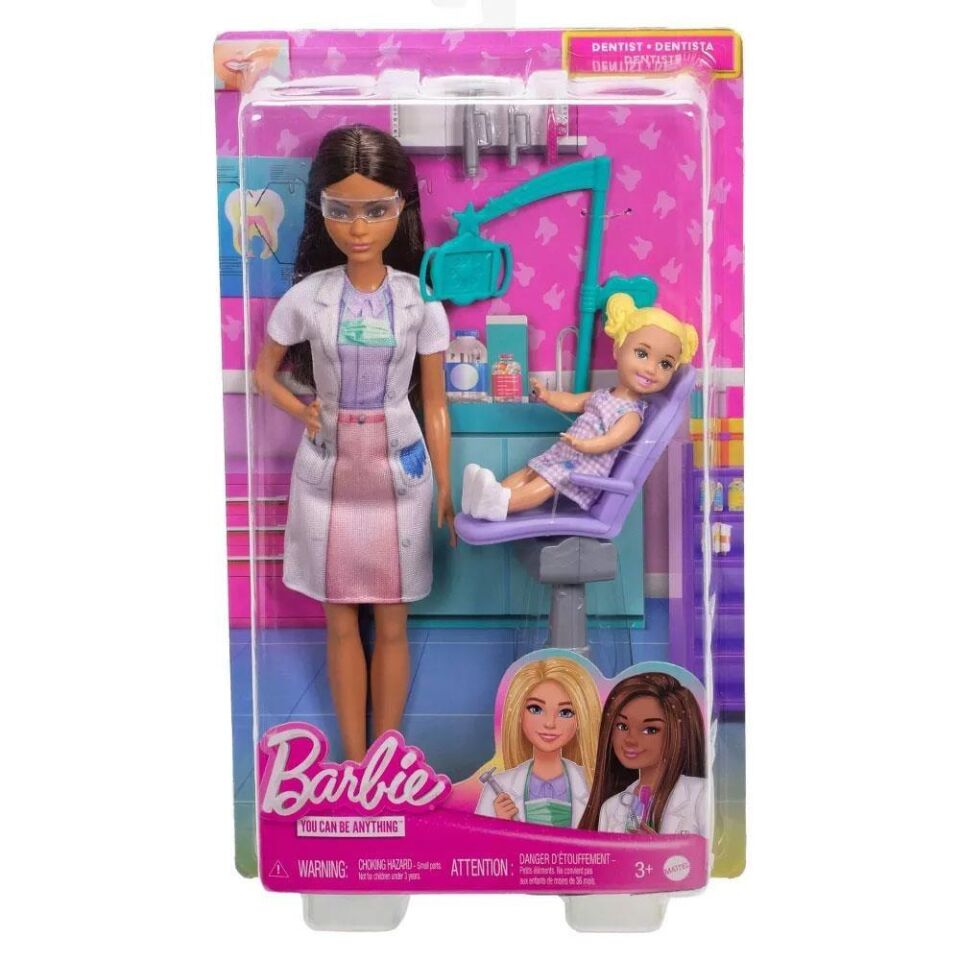 Barbie Kariyer Bebeği Diş Hekimi JCR75