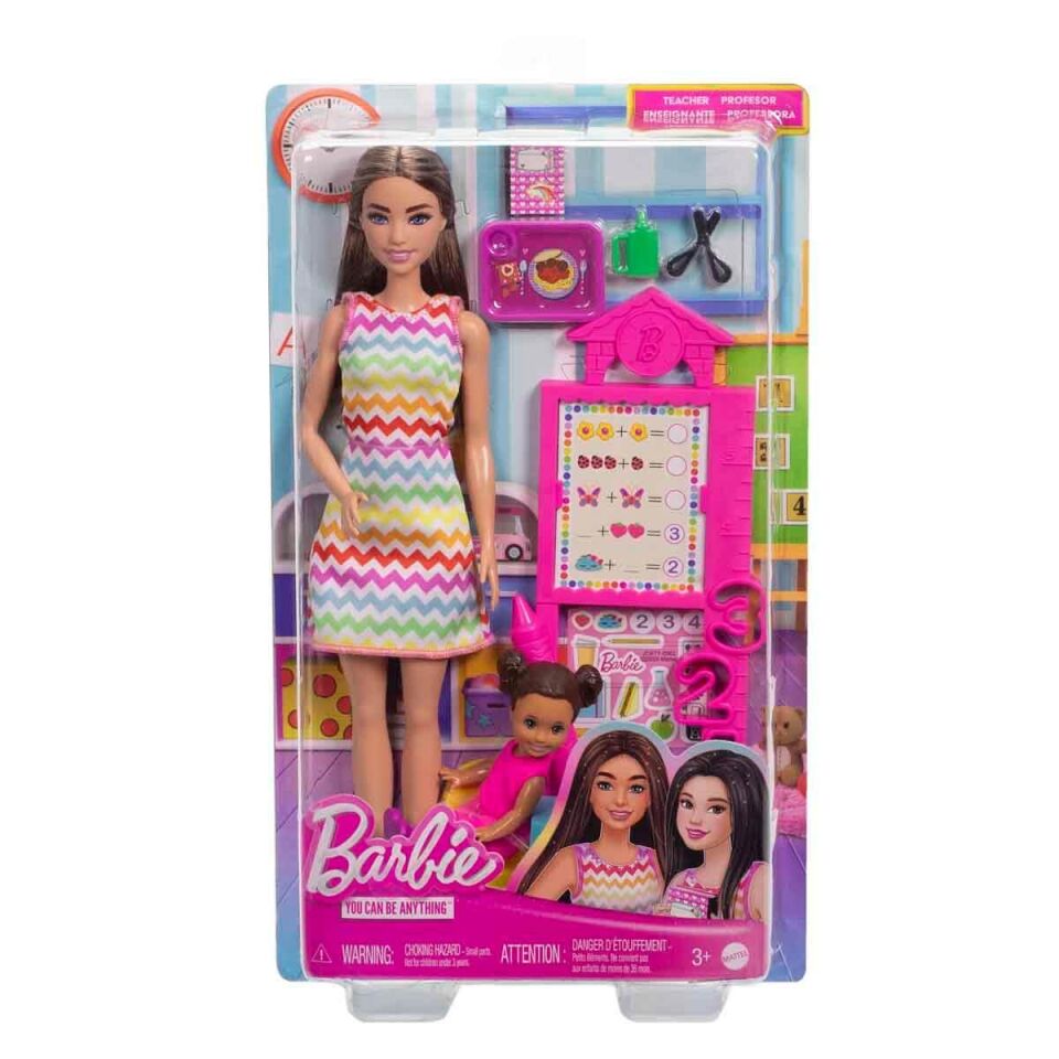 Barbie Kariyer Oyun Seti Öğretmen Bebek JCR76