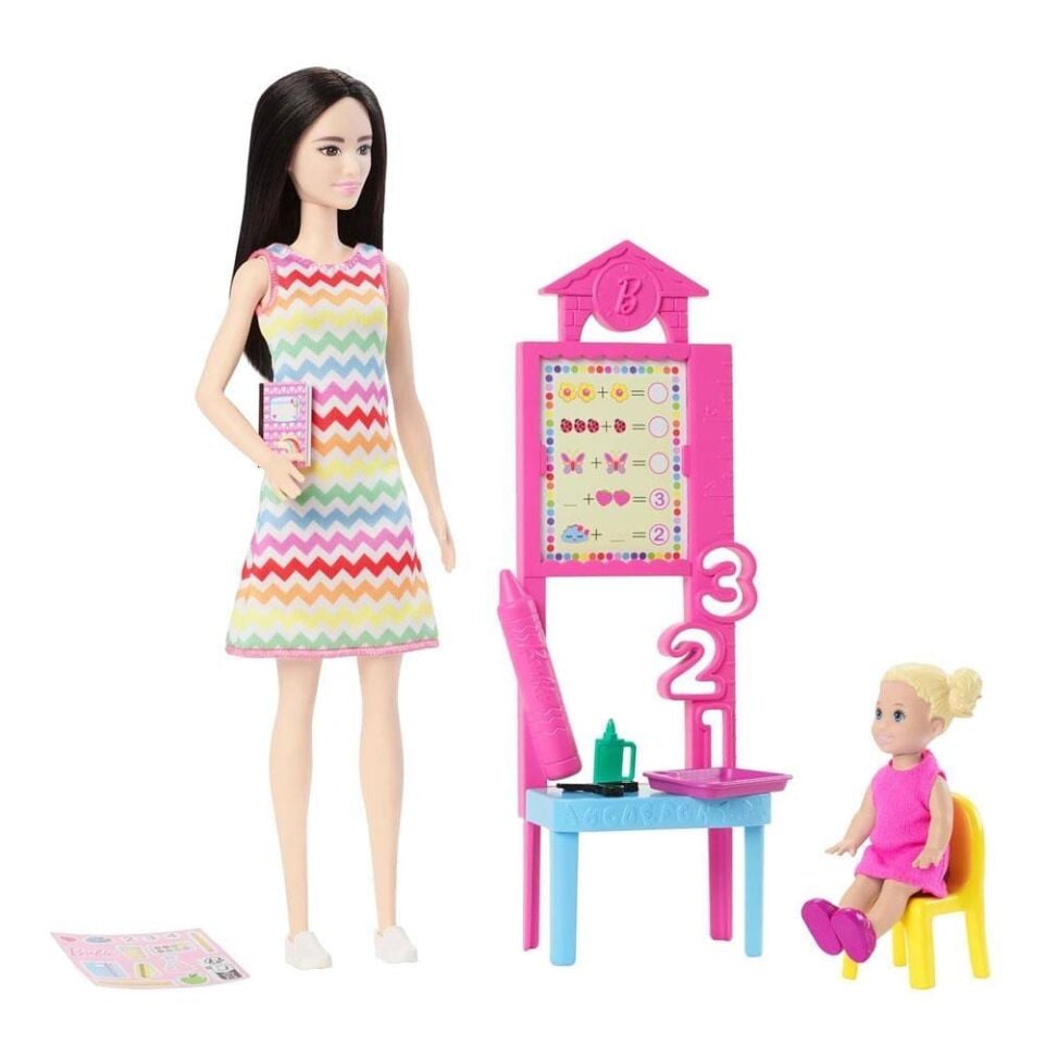 Barbie Kariyer Bebeği Öğretmen JCR77