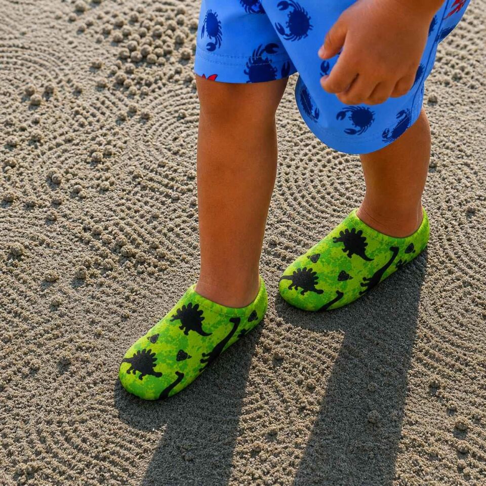GrippToes Kaymaz Damla Tabanlı Deniz&Havuz Çorabı  S2 Çok Renkli