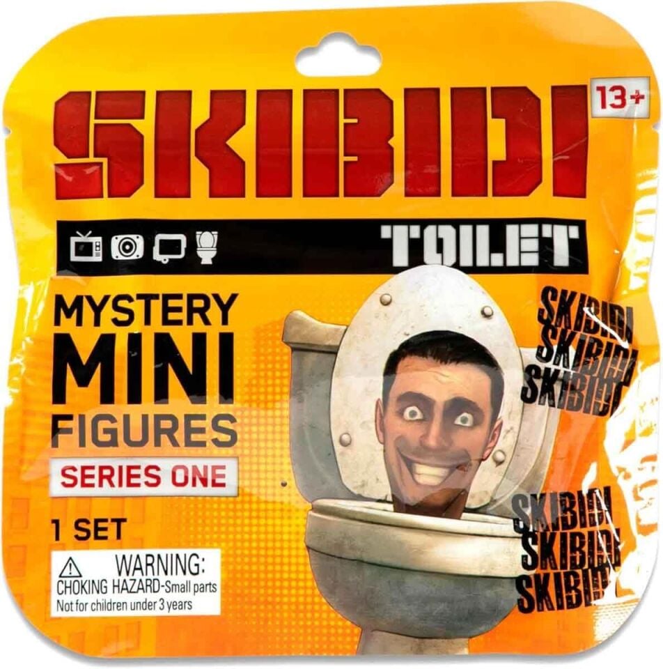 Skibidi Toilet Mini Figür Sürpriz Paket Seri 1   KBD01000