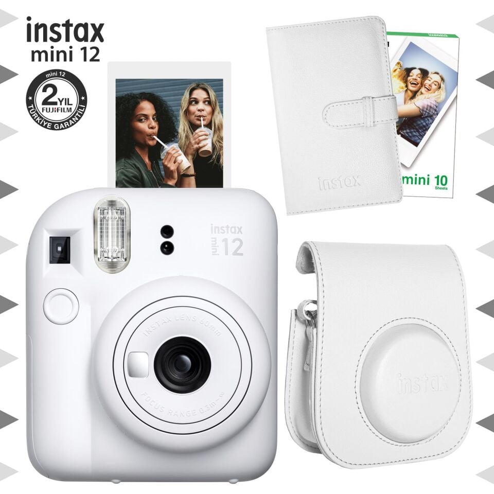 İnstax Mini 12 Bundle Box Beyaz
