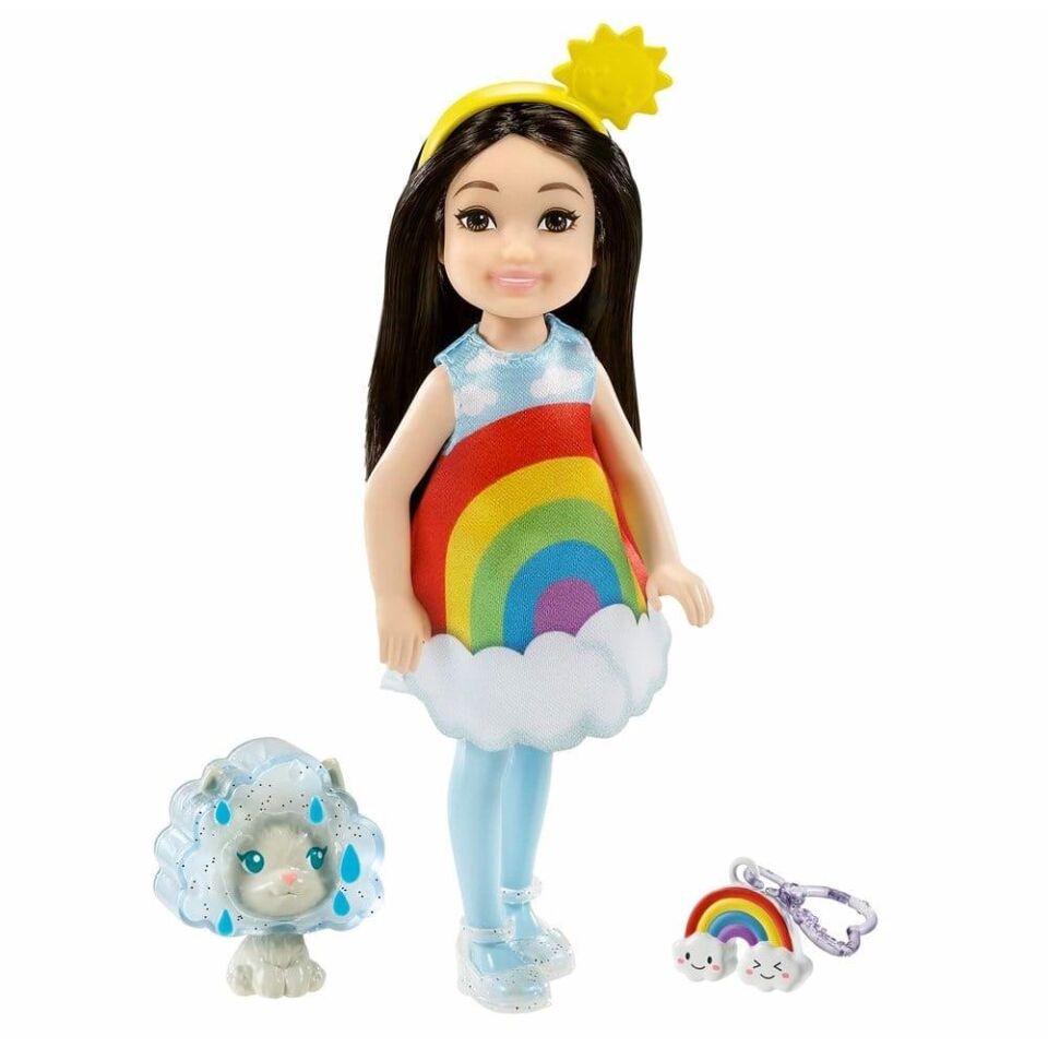 Barbie Kostümlü Chelsea ve Hayvancığı Oyun Setleri GHV69-GRP70