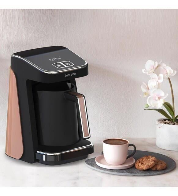 Goldmaster Kıvam Gm-8380G Türk Kahvesi Makinesi Gold