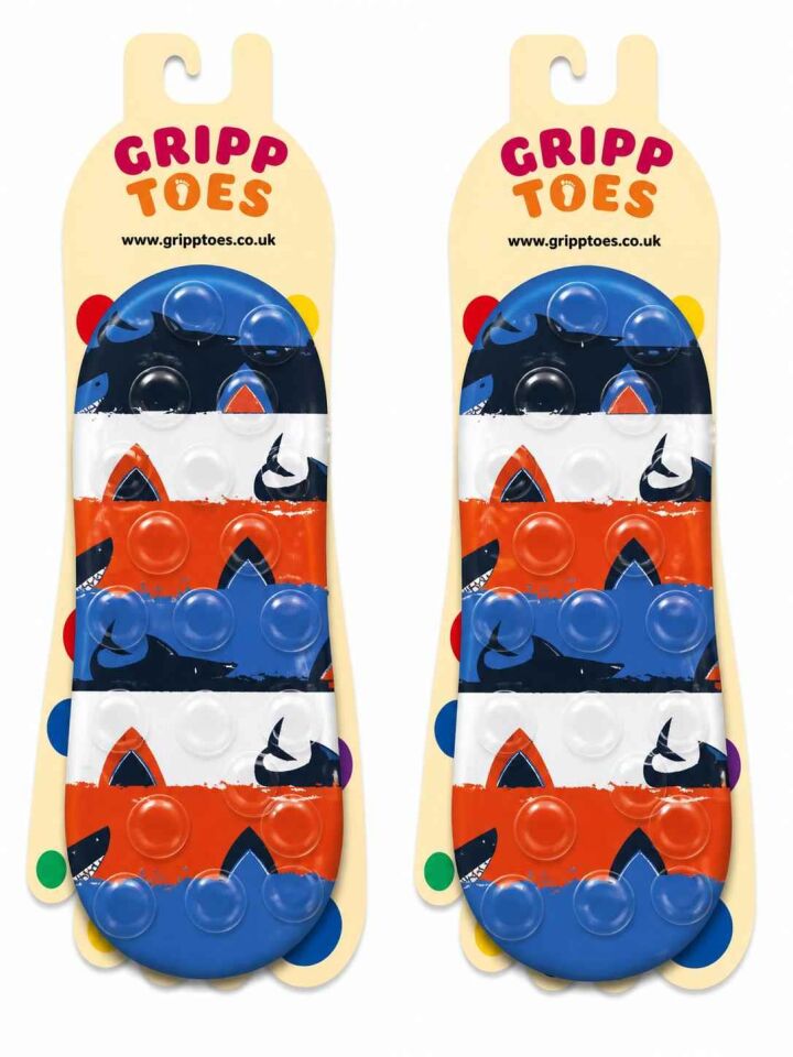GrippToes Kaymaz Damla Tabanlı Deniz&Havuz Çorabı  T1