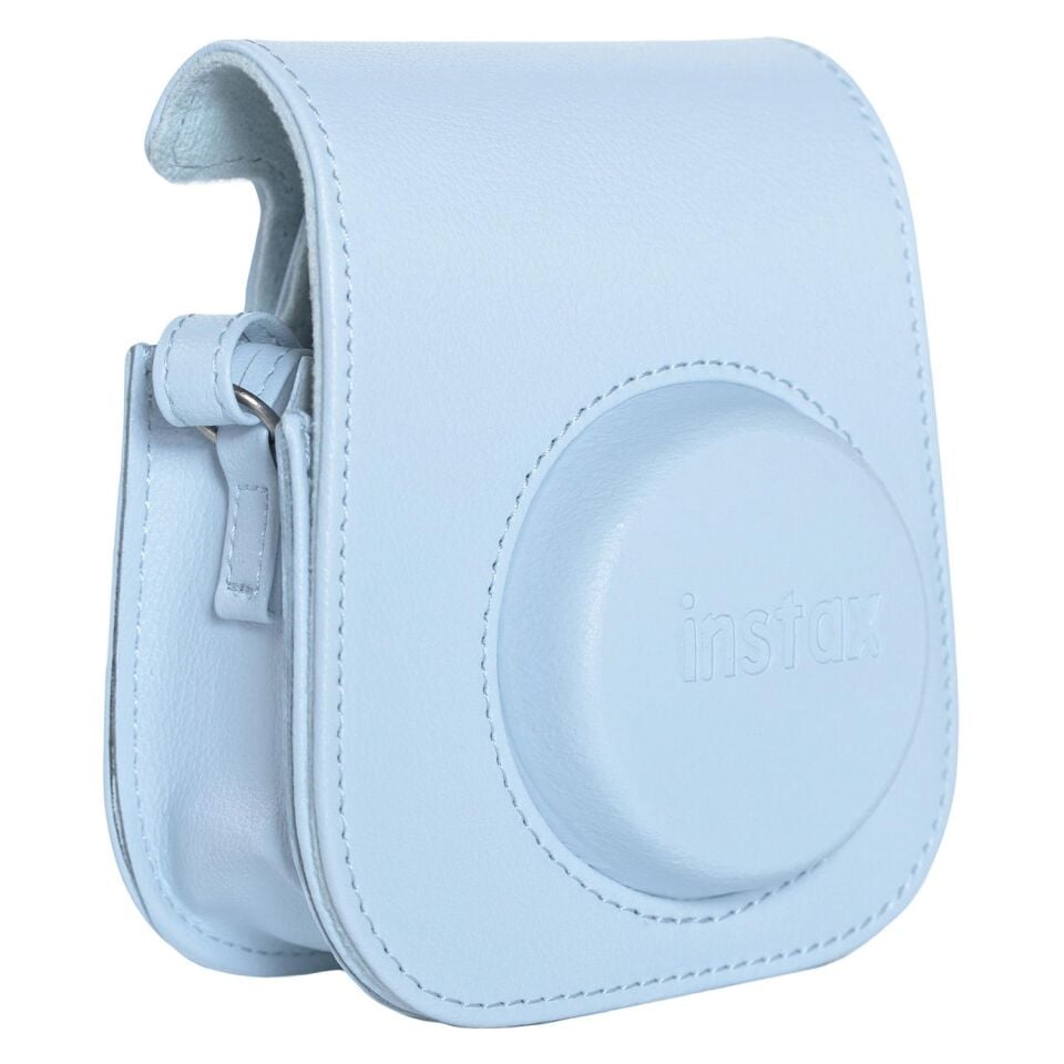 Instax Mini 12 Deri Çanta Mavi
