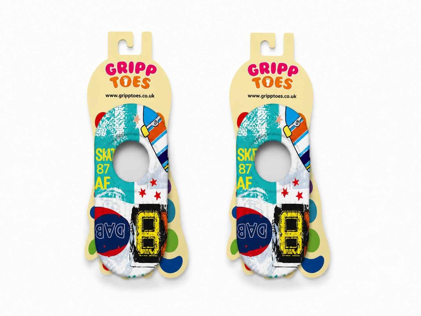 GrippToes Kaymaz Damla Tabanlı Deniz&Havuz Çorabı  U1