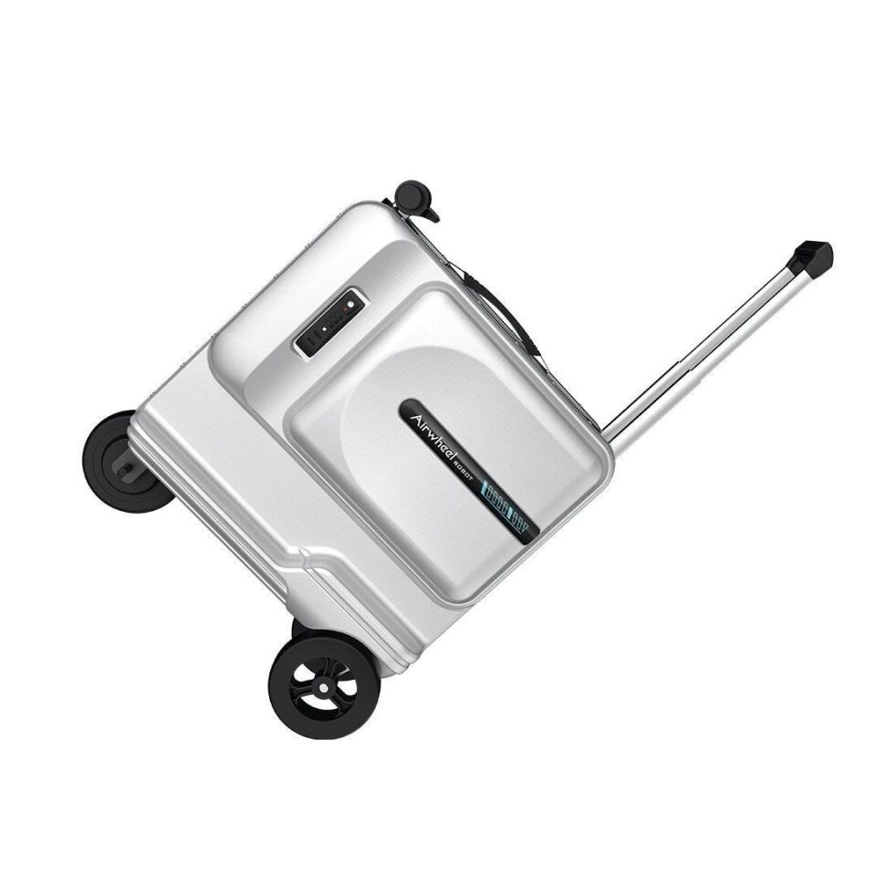 AirWheel SE3T  Elektrikli Binilebilir Schooter Valiz Gümüş