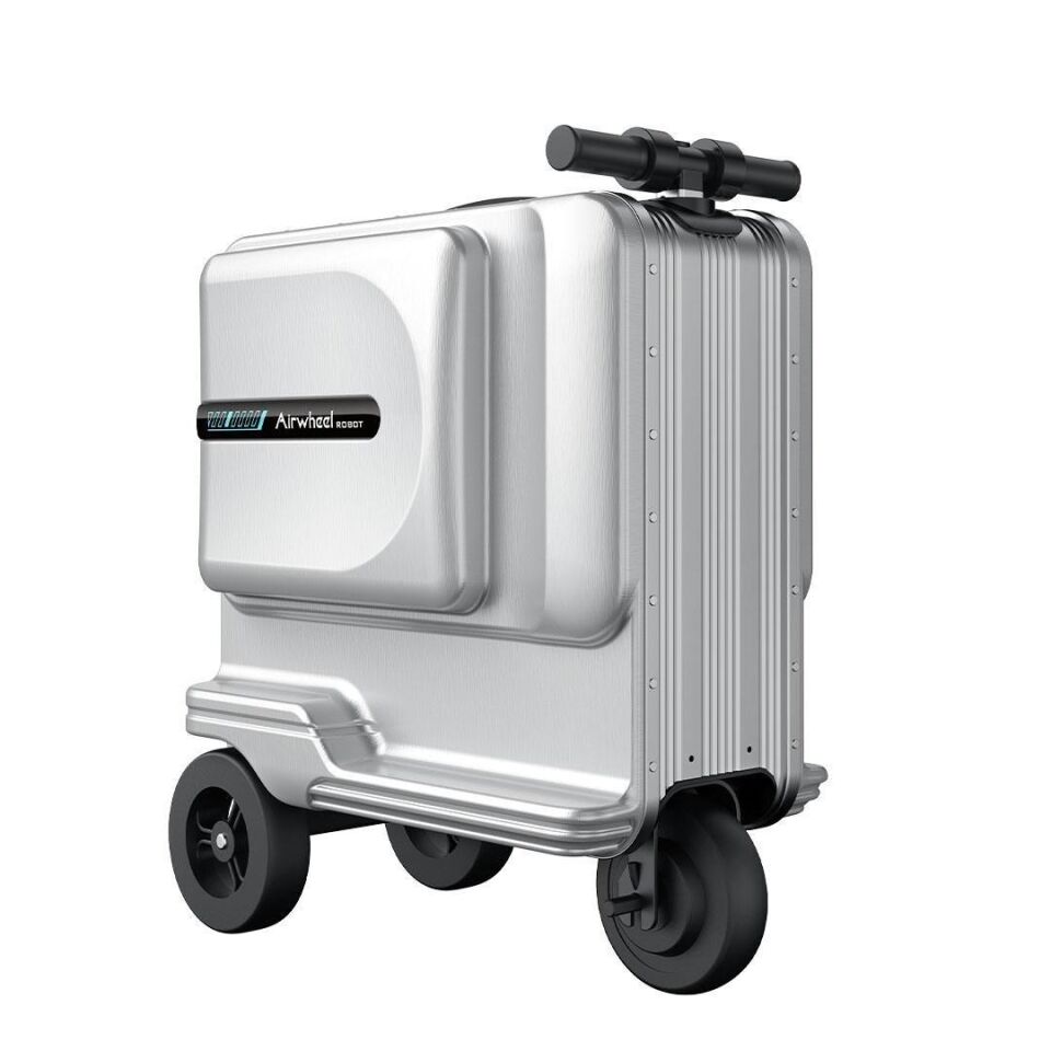 AirWheel SE3T  Elektrikli Binilebilir Schooter Valiz Gümüş