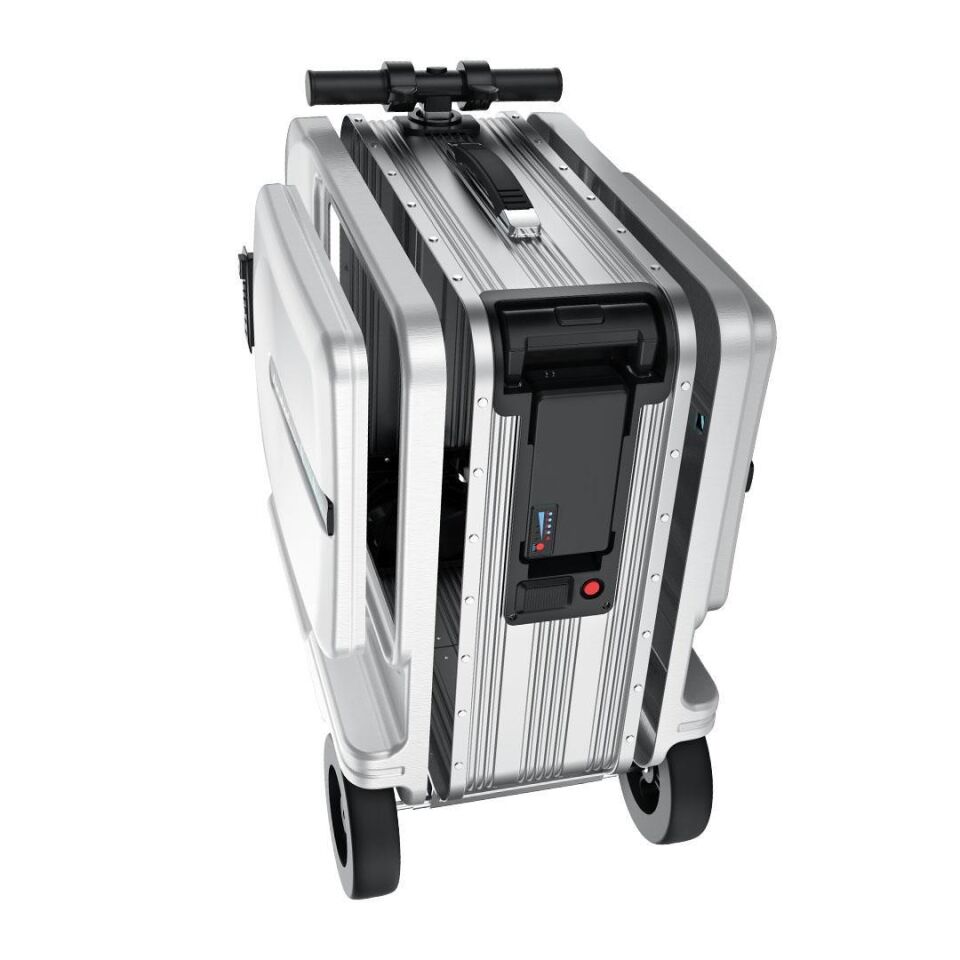 AirWheel SE3T  Elektrikli Binilebilir Schooter Valiz Gümüş