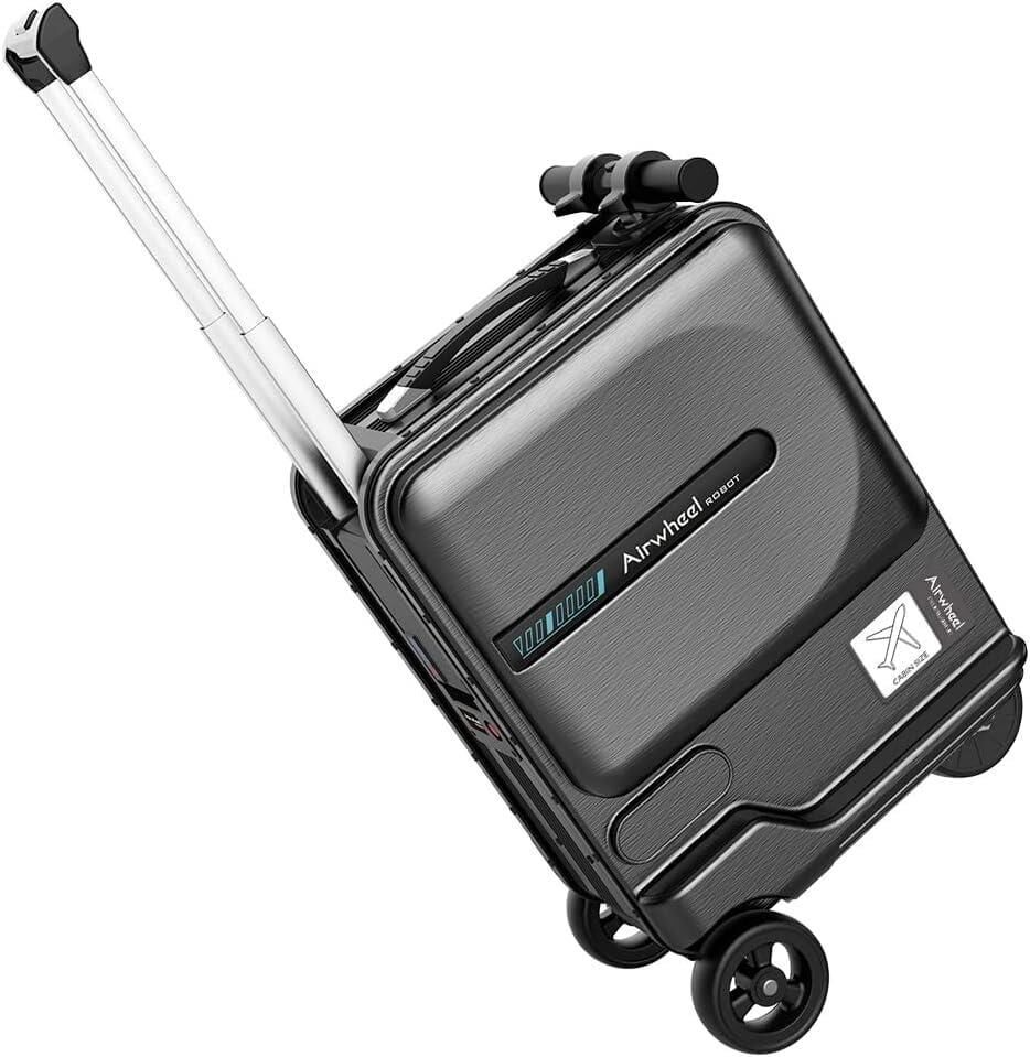 Airwheel SE3 Minit Elektirikli Binilebilir Schooter Valiz Siyah