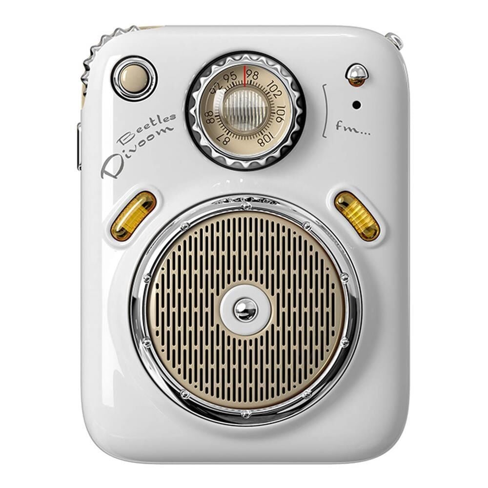 Divoom Beetles Fm Radyolu Taşınabilir Mini Bluetooth Hoparlör