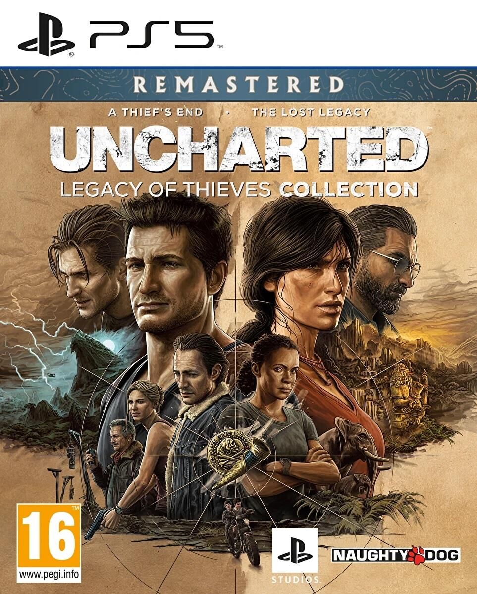 Uncharted Legacy Of Thieves Koleksiyonu Sony Ps5 Oyun