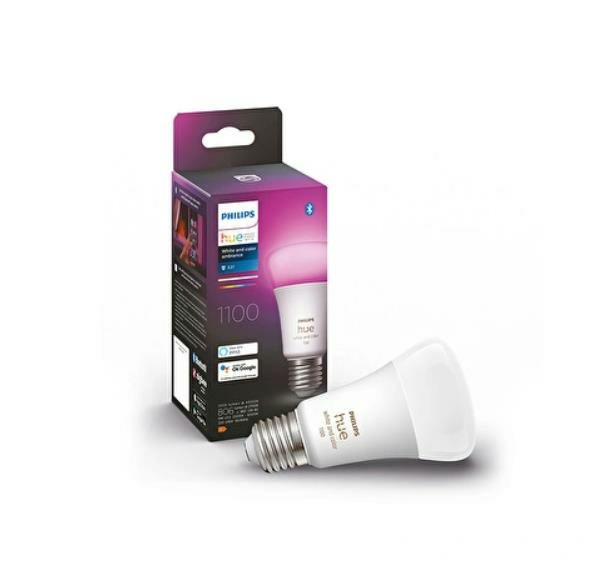 Philips Hue 75W Bluetooth Özellikli Renkli Akıllı Ampul