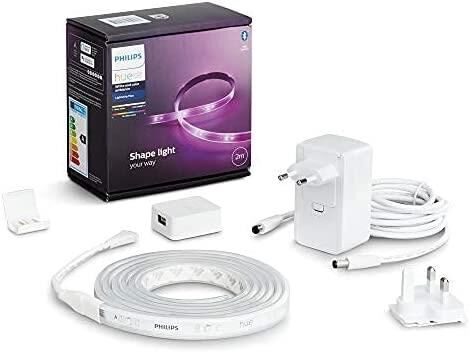 Philips Hue V4 Bluetooth Özellikli Güç Adaptörlü 2 Metre Akıllı LED Şerit