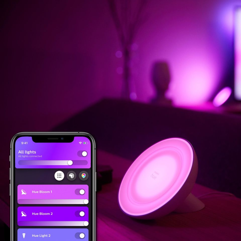 Philips Hue Bloom V4 Beyaz LED Aydınlatma, Bluetooth Özellikli Lamba
