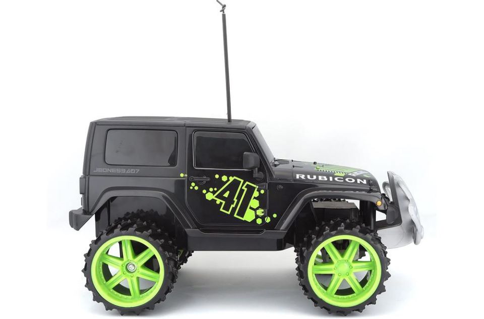 Maisto Tech  Arazi Jeep Wrangler Rubicon, R/C 1:16 2,4 GHz Siyah