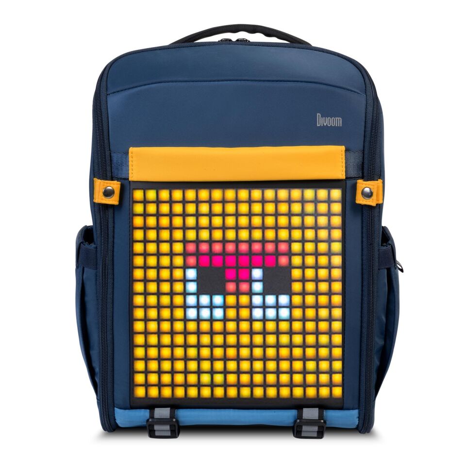 Divoom Pixoo Backpack Ledli Sırt Çantası Siyah
