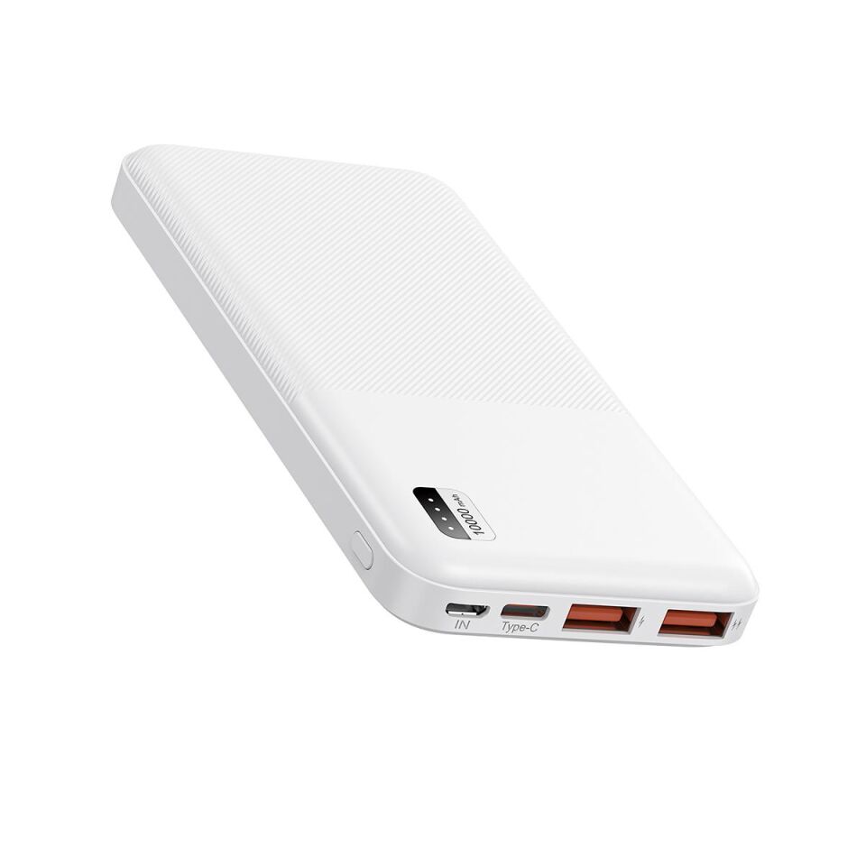 Xipin PX721 Hızlı Şarj Özellikli - LED Işık Göstergeli - Dual USB - Taşınabilir Powerbank - 10000 mAh