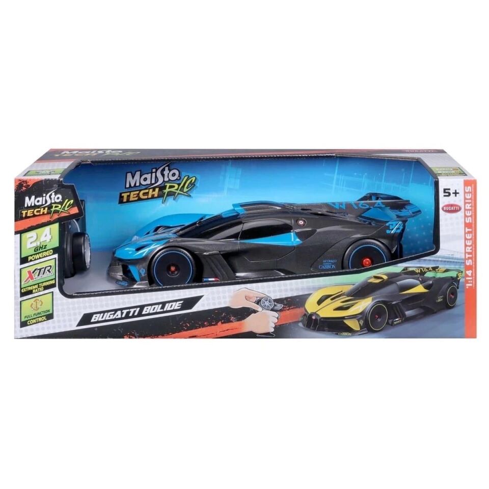 Maisto Bugatti Bolide R/C Kumandalı USB Şarjlı 1/14 MAY/82816