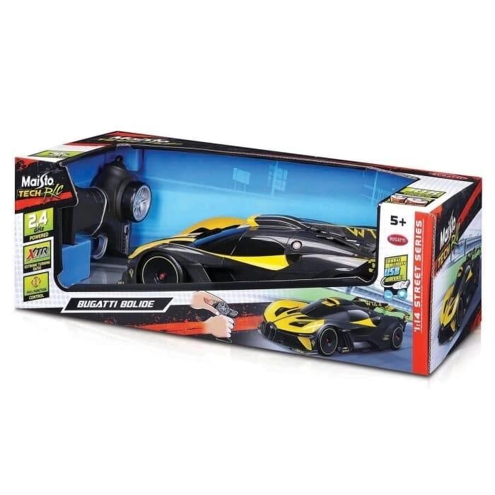 Maisto Bugatti Bolide R/C Kumandalı USB Şarjlı 1/14 MAY/82816