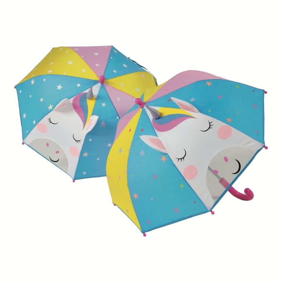 Floss & Rock 3D Renk Değiştiren Şemsiye Unicorn