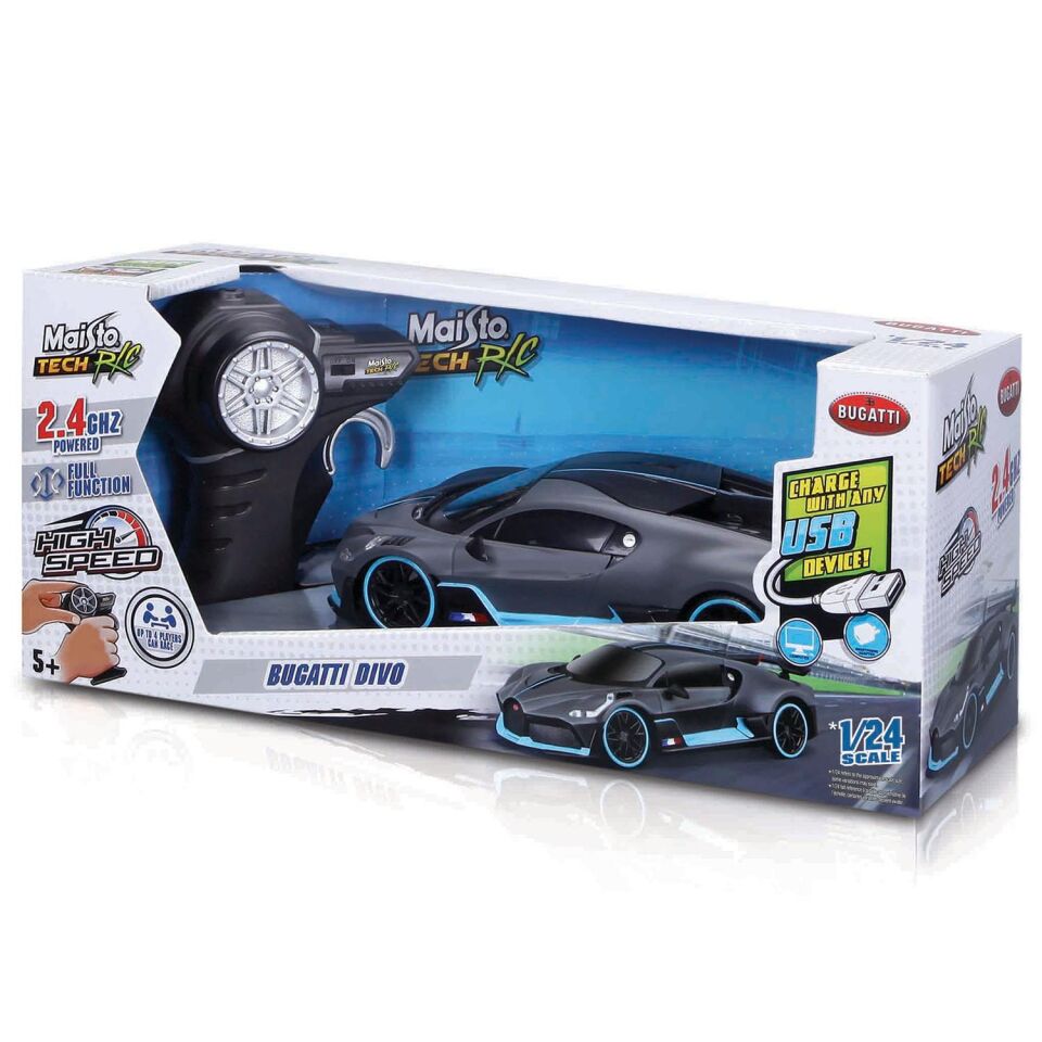 Maisto Bugatti Divo R/C Kumandalı USB Şarjlı 1/24 MAY/82333
