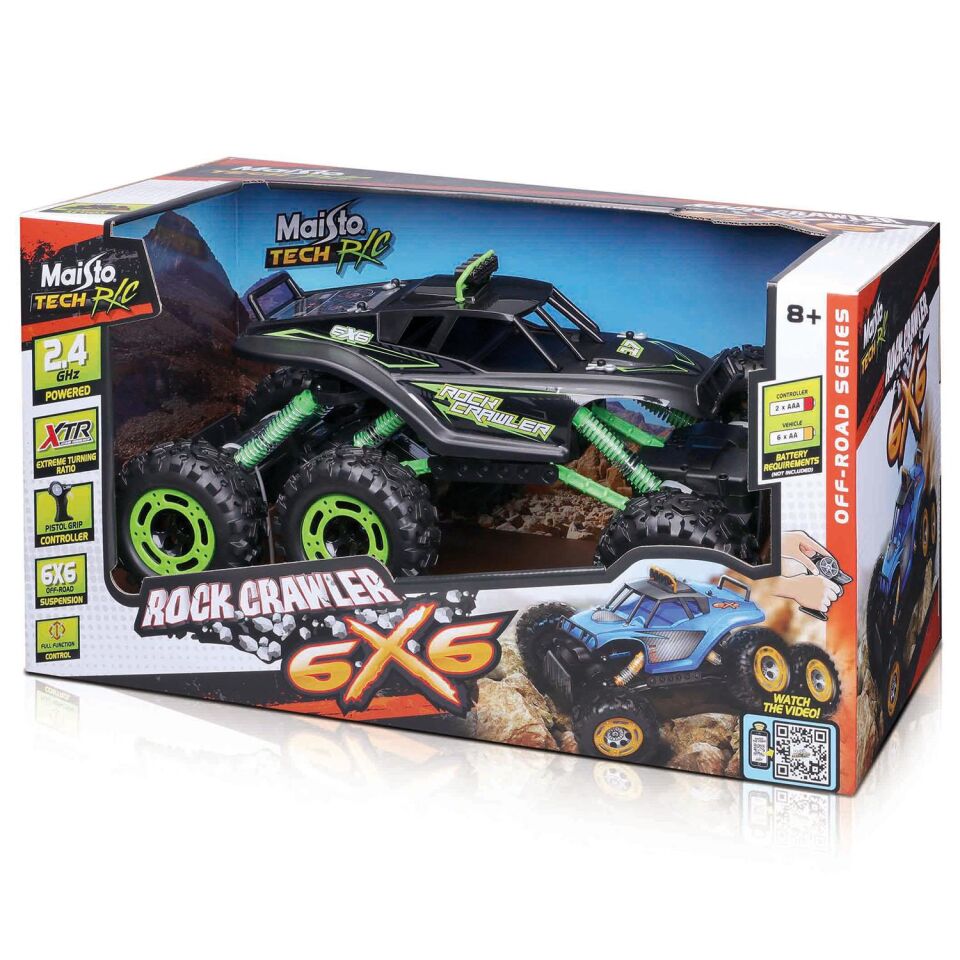 Maisto Rock Crawler 6X6 Off Road Vehicle R/C Kumandalı  MAY/82745