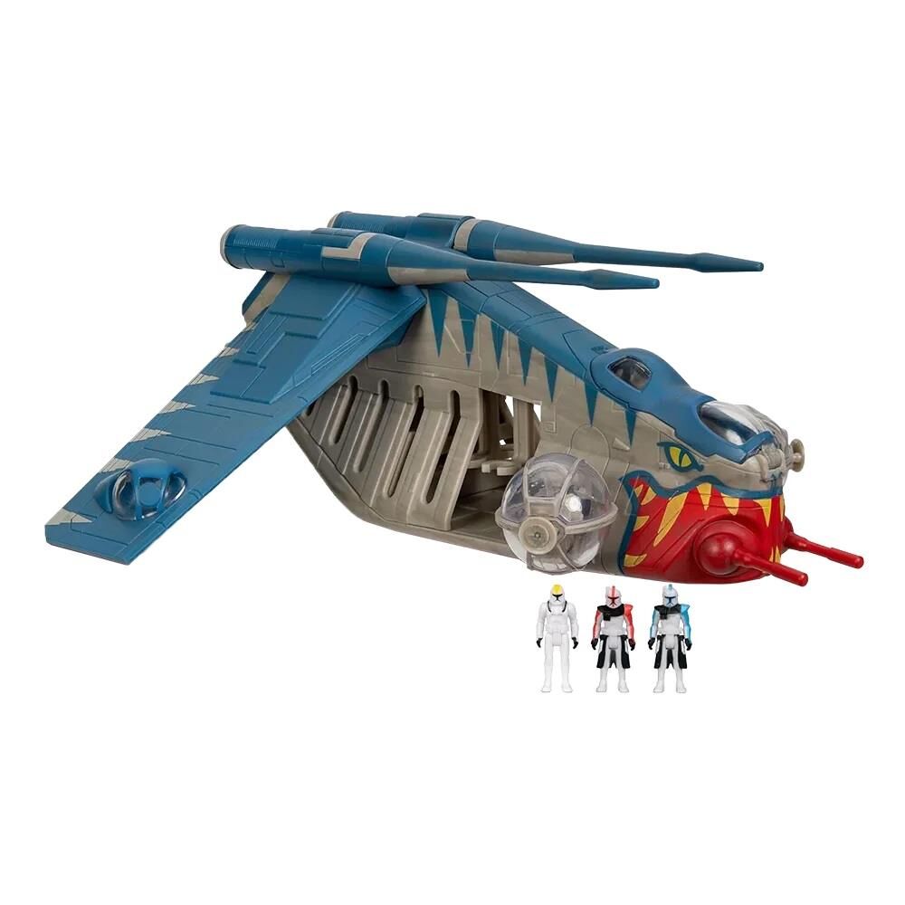 Star Wars Micro Galaxy Squadron Republic Gunship  (Muunlinst 10) Figür  Series 3 SW/J0265