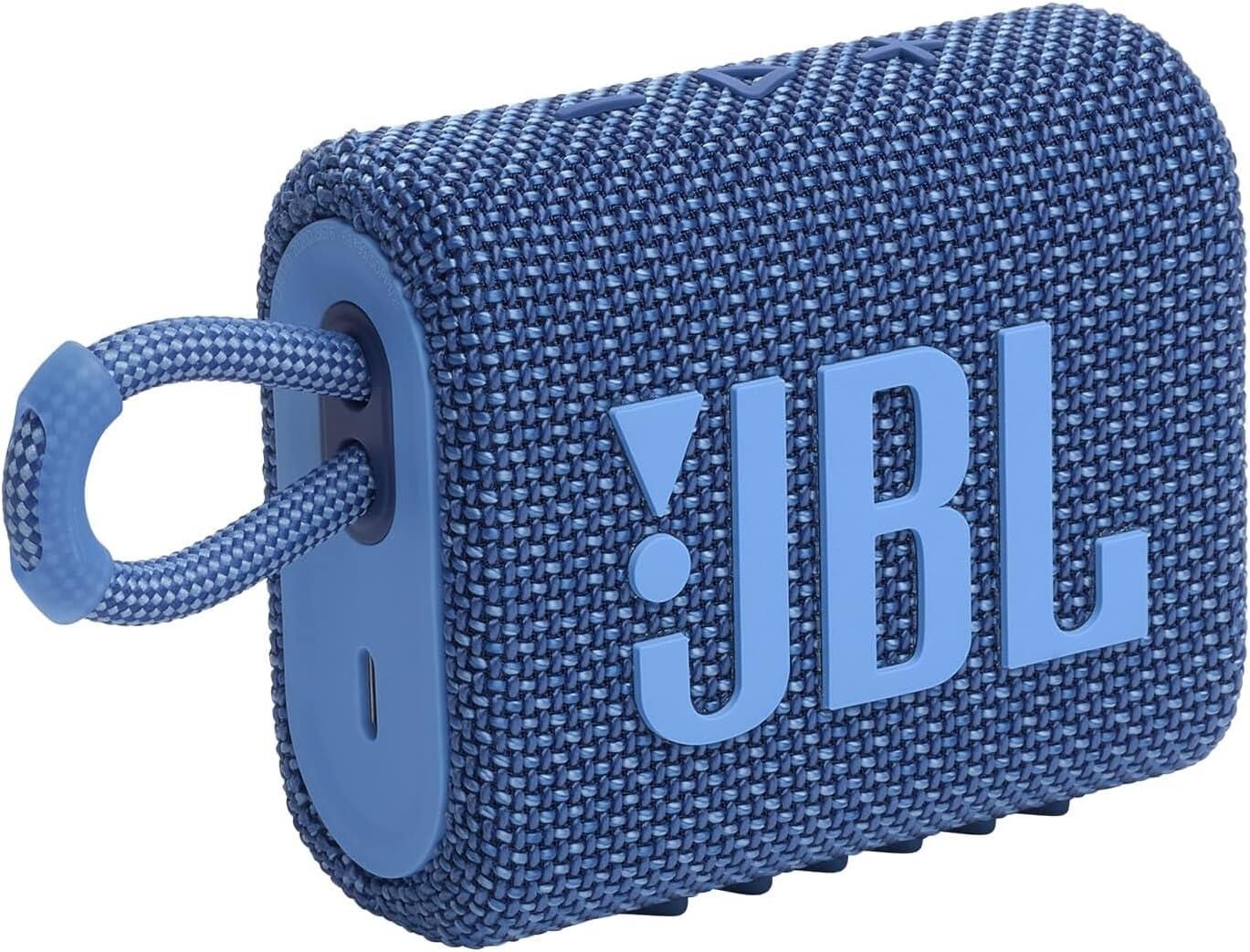 JBL Go 3 Eco Bluetooth Hoparlör Mavi
