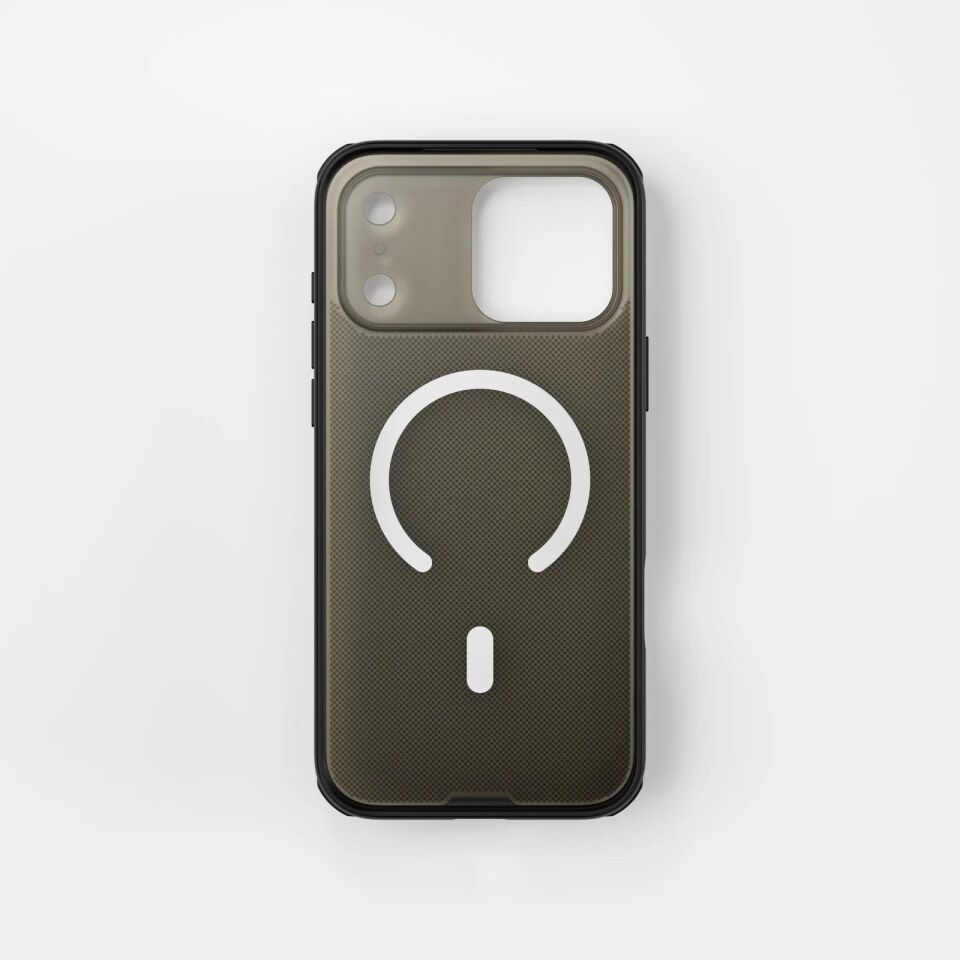 Njoyny Frosted iPhone 18 Pro MagSafe Kılıf Mavi