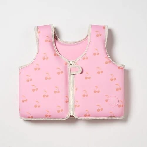 Sunnylife - Çocuk Yüzme Can Yeleği 3-6 Yaş Pembe
