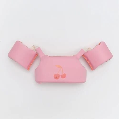 Sunnylife - Çocuk Yüzme Kolluklu Can Yeleği 19-30 KG Pembe