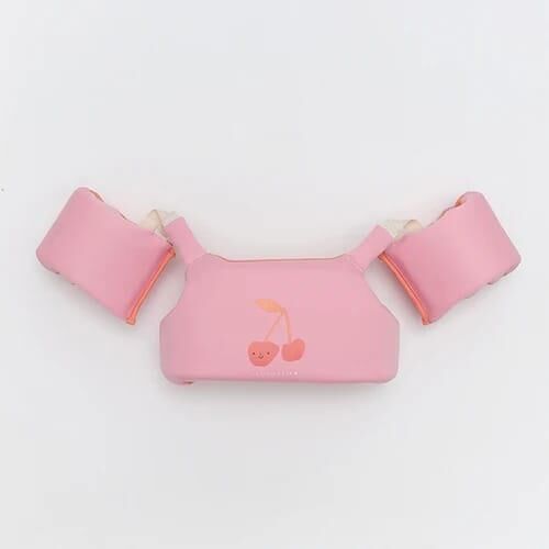 Sunnylife - Çocuk Yüzme Kolluklu Can Yeleği 19-30 KG Pembe
