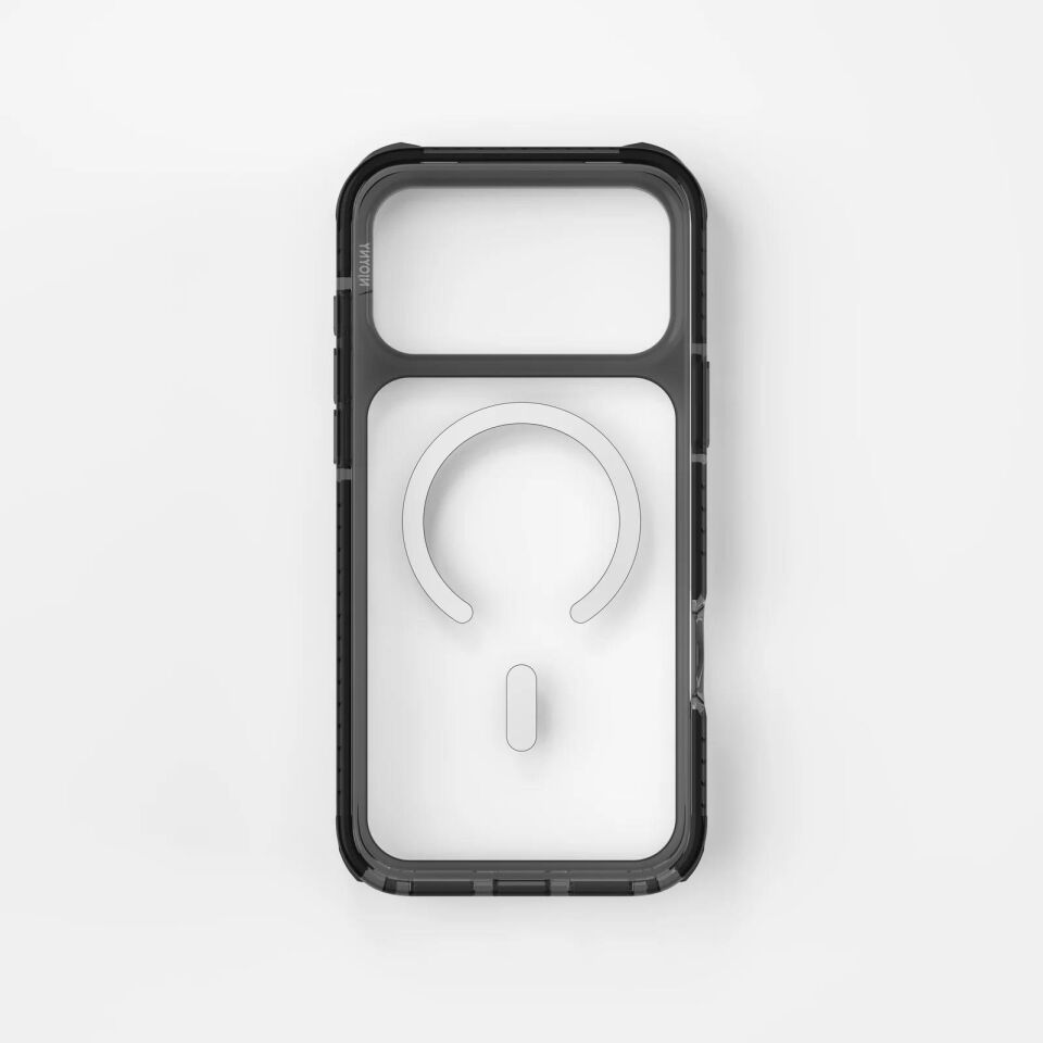 Njoyny Combat TripleLayered iPhone 18 Pro Max MagSafe Kılıf Siyah