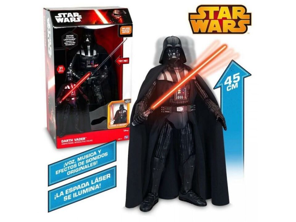 Star Wars Darth Vader 18’’ (44 Cm) Sesli – Işıklı – Efektli - Hareketli Figür