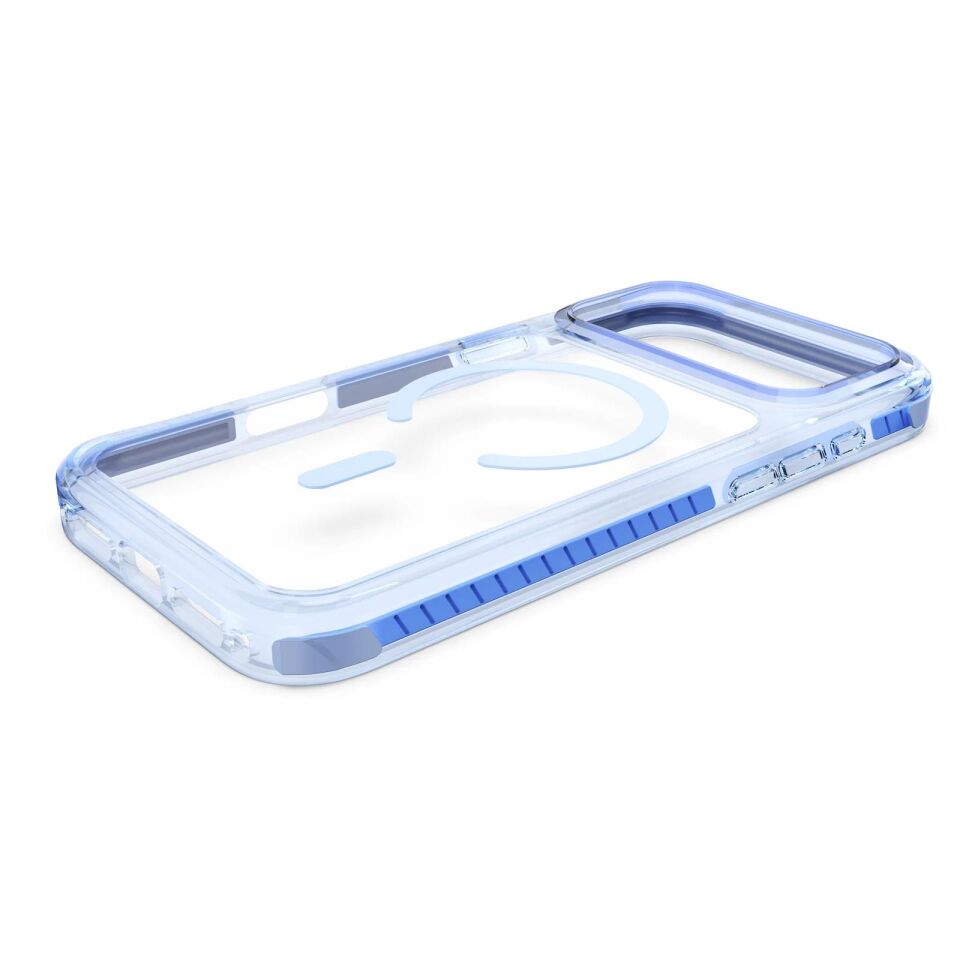 Njoyny Combat TripleLayered iPhone 18 Pro MagSafe Kılıf Mavi